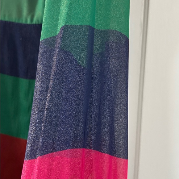 Boden Striped Dress.Side zipper. Bust measures 20”.Shoulder to hem is ~52” - Picture 6 of 6